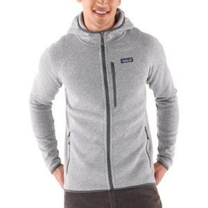 Patagonia Better Sweater Hoodie Lightweight Full Zip Hooded Gray Men's Size L